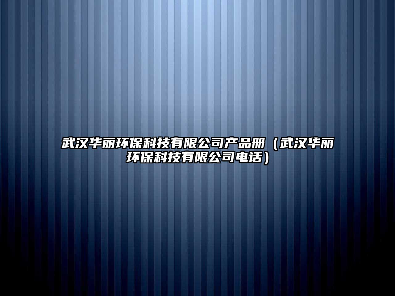 武漢華麗環(huán)?？萍加邢薰井a(chǎn)品冊（武漢華麗環(huán)?？萍加邢薰倦娫挘?/> 
									</a>
									<h4 class=